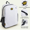 Armaggeddon 15.6 Laptop Eco Backpack Light GREY-Dark Grey - (RELOAD7-LGDG)