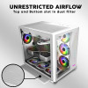 Armaggeddon Gaming Pc Case Full Atx Tessaraxx Core 12 Air White - (CORE12AIRW)