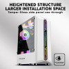 Armaggeddon Gaming Pc Case With 3 Argb Fans Tritron Pro 300 White - (TRITRON300PRO-W)