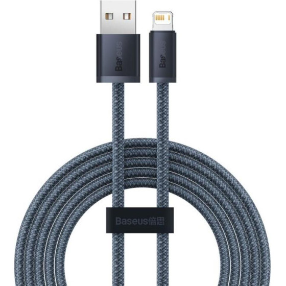 Baseus Dynamic Series Cable Usb To Lightning, 2.4a, 2m Gray - (CALD000516)