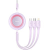 Baseus ������� Usb 3��1 ��� MicroUSB/USB-C/Lightning Bright Mirror 2 1.1m ���� - (CAMJ010005)