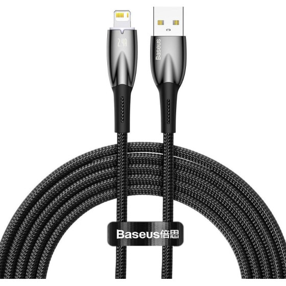 Baseus ������� Usb �� Lightning Glimmer Series 2.4A 2m ����� - (CADH000301)