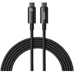 Baseus ������� USB-C �� USB-C Tungsten Gold 240W 3m ����� - (CAWJ040201)