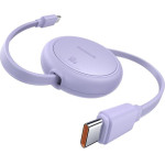 Baseus Free2PUll Mini USB-C To USB-C 60W Usb Cable 1m Purple - (P10364500511-01)