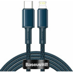 Baseus High Density Braided Cable Type-C To Lightning Pd 20W 2m Blue - (CATLGD-A03)