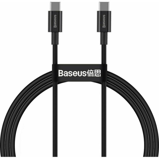 Baseus Superior Series Cable USB-C To USB-C, 100W, 1m (black) - (CATYS-B01)