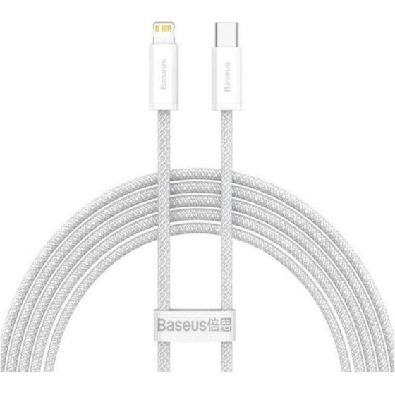 Baseus USB-C Cable For Lightning Dynamic Series, 20W, 2m (white) - (CALD000102)