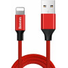 Baseus Yiven Lightning Cable 180 Cm 2a Red - (CALYW-A09)