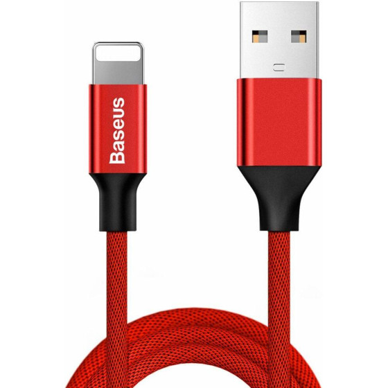 Baseus Yiven Lightning Cable 180 Cm 2a Red - (CALYW-A09)