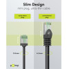 Goobay ������� ������� Cat 8.1 U/FTP, slim, copper, 40Gbps, 0.50m, ����� - (74352)