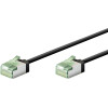 Goobay ������� ������� Cat 8.1 U/FTP, slim, copper, 40Gbps, 1m, ����� - (74353)