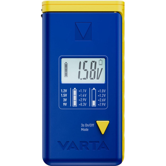 Varta ������� Tester ��������� ��� 9V/AAA//AA/C/D/Button Cells - (75305)
