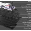 Keychron Q1 He Qmk Wireless Custom Hall Effect Keyboard Purple Switch Us Layout - (Q1H-M1)