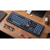 Keychron V6 Max QMK/Via Wireless (BT/2,4/Wired) Custom Mechanical Keyboard Brown Switch - (V6M-D3)
