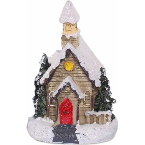 Artezan Christmas Led Table Top Church Decoration 9.5*5.5*6cm