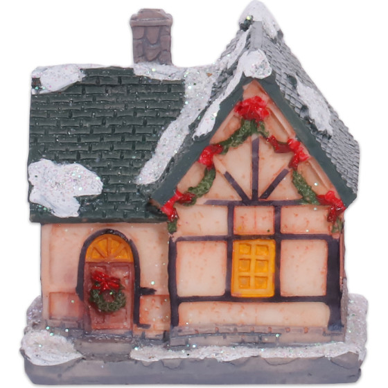 Artezan Christmas Led Table Top House Decoration 5.5*5.5*4.5cm