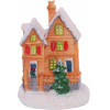 Artezan Christmas Led Table Top House Decoration Light Brown 8.5*6.5*6cm
