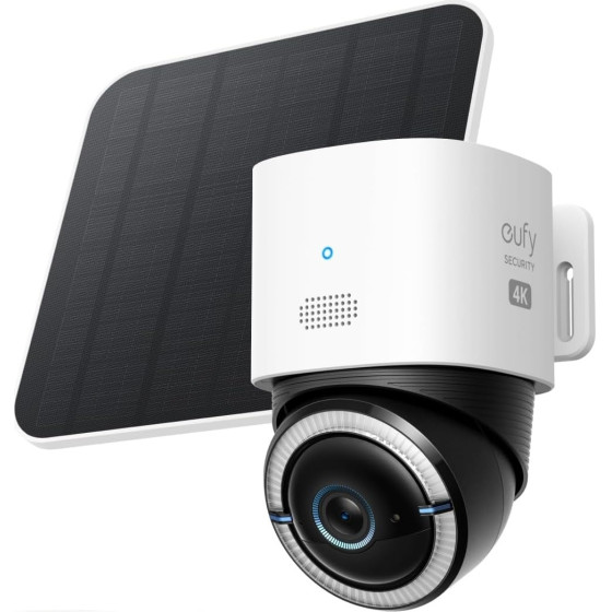 Anker Eufy 4G Lte Cam S330 4K Pan And Tilt With Solar Panel Kit - (T86P2321)