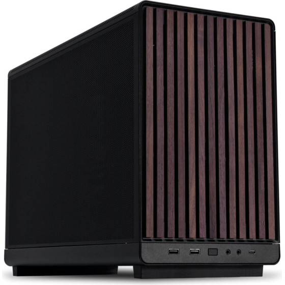 Lian Li Dan Case A3 Wood - M-Atx All Mesh Steel-Fabric Pc Case From Daniel Hansen - (G99.A3X-WD.00)