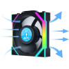 Lian Li Unifan Sl Wireless Lcd 120 -3PCs Black (Triple Pack Include Controller) - Case Fan - (G99.12SLLCD1W3B.00)