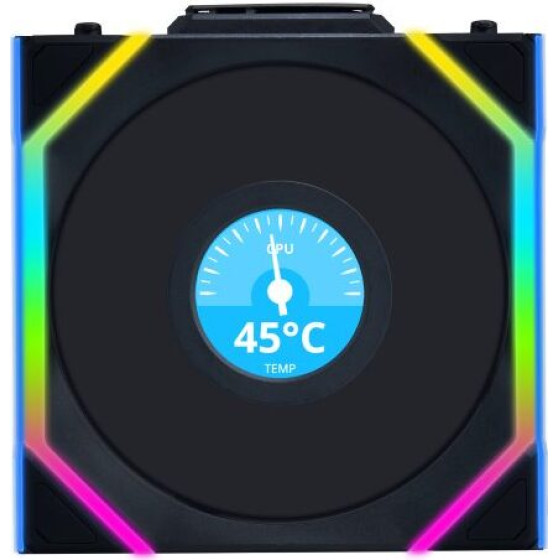 Lian Li Unifan Sl Wireless Lcd 120-1PCs Reverse Black - Case Fan - (G99.12RSLLCD1W1B.00)