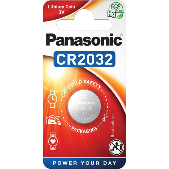 Panasonic �������� ������, CR2032, 3V, 1���