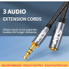ATC Hq 3.5mm M / F Cable 1.5m
