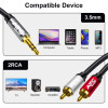 ATC Hq 3.5mm M/ 2 X Rca Cable 3m