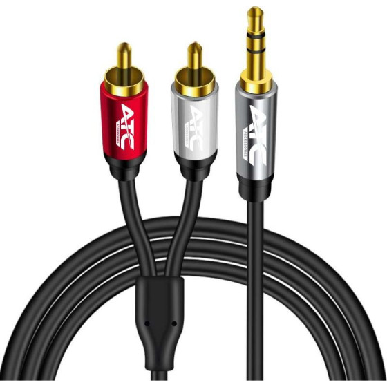 ATC Hq 3.5mm M/ 2 X Rca Cable 3m