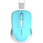 Meetion Silent Mini 2.4G ������ �������� ������� (�����) - (MT-Minigo Cyan)