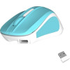 Meetion Silent Mini 2.4G ������ �������� ������� (�����) - (MT-Minigo Cyan)