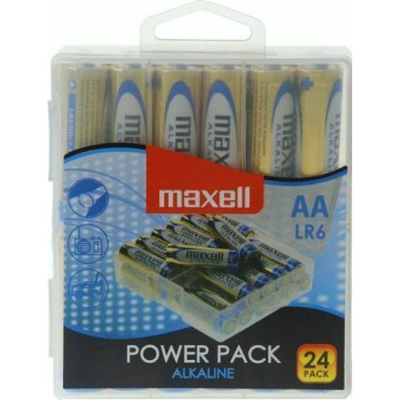 Maxell Alkaline LR6 Aa (24 pcs)