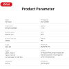 XO BCC12 Smart Bluetooth MP3+5V3.1A Car Charged Atmosphere Light