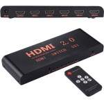 Hdmi Switch Metal 5 In / 1 Out 4K x 2K Remote