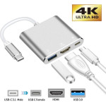����������� Usb Type C �� 4K Hdmi + USB3.0 + PD