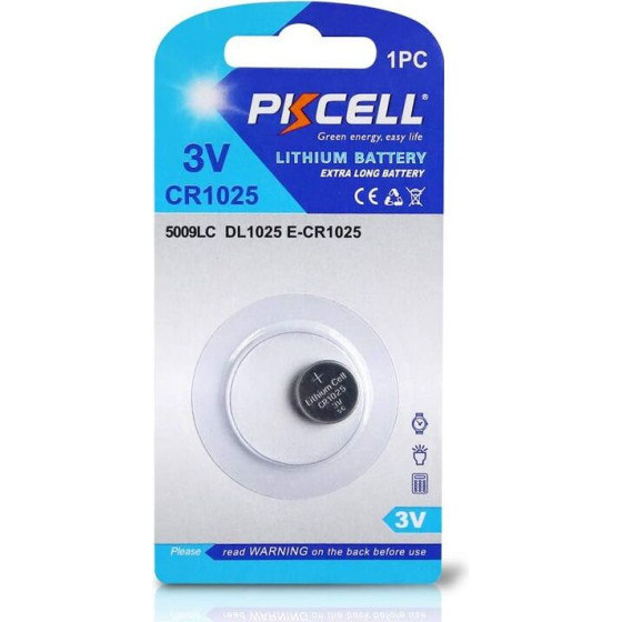 PKCELL ������ ������ (1���) - (CR1025-1B)