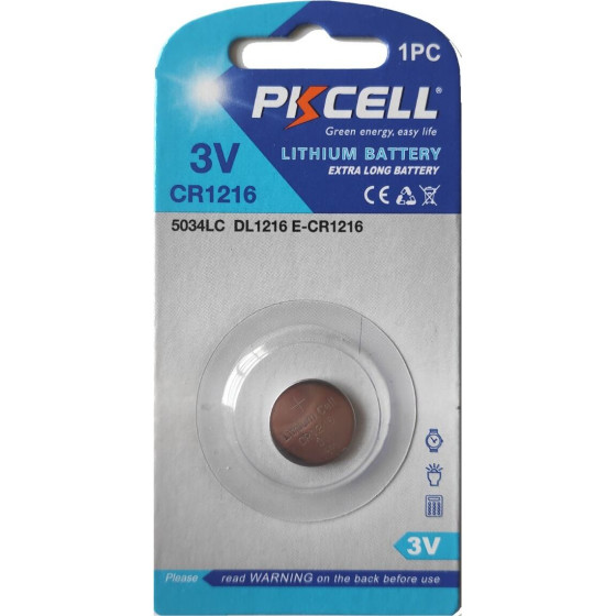 PKCELL ������ ������ (1���) - (CR1216-1B)