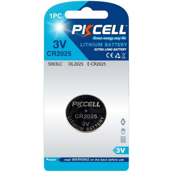 PKCELL ������ ������ (1���) - (CR2025-1B)