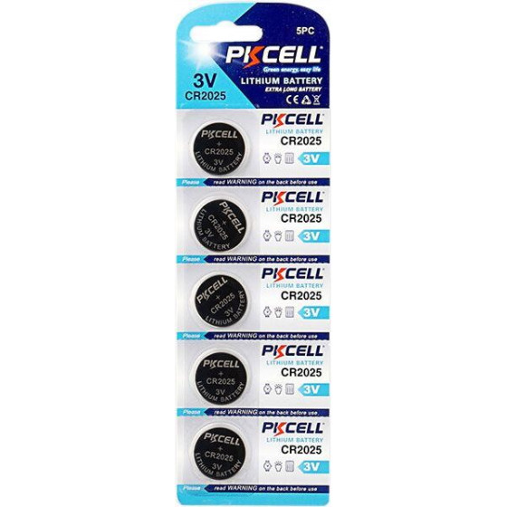 PKCELL ������ ������ CR2025 (5���)