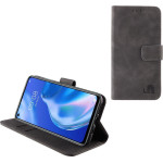 Lime Successories Lime ���� Huawei P40 Lite 6.4'' Essential Magnet Book Stand Clip GREY