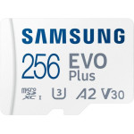 Samsung Evo Plus (2021) Microsdxc 256GB Class 10 U3 V30 A2 UHS-I With Adapter - (MB-MC256SA/EU)