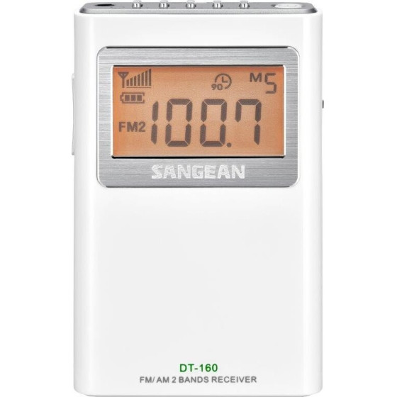 Sangean DT-160 White (Pocket 160) - ������ ��������� - (4711317994468)