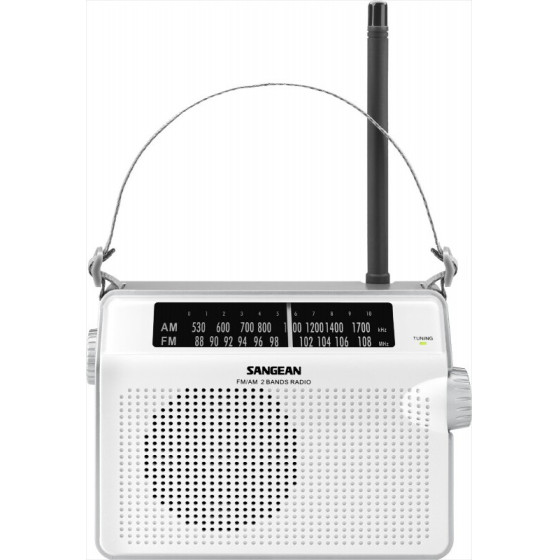 Sangean PR-D6 - FM/Am ������ ��������� - White - (4711317992266)
