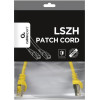 Cablexpert ������� S/Ftp CAT6A 0.25m, LSZH, ������� - (PP6A-LSZHCU-Y-0.25M)