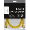 Cablexpert ������� S/Ftp CAT6A 1m, LSZH, ������� - (PP6A-LSZHCU-Y-1M)