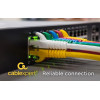 Cablexpert ������� S/Ftp CAT6A 1m, LSZH, M�� - (PP6A-LSZHCU-V-1M)