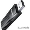 Hoco HB20 Mindful 2-IN-1CArd READER(USB2.0) - (HB20-2)