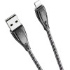 Hoco Metal Armor ��������� ������� Lightning �������� & Data 1.2m, ���� - (U56)