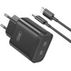 XO L105 ���������, 35W, 2 ����� PD, �� ������� LIGHTNING, ������ (NB-Q189A) - (XO-L105-BKL)