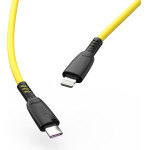 XO NB-Q246A Suluo Series ������� �������� ��������� Pd TYPE-C �� LIGHTNING, 1m, 27W, ������� - (XO-NB246A-YL)